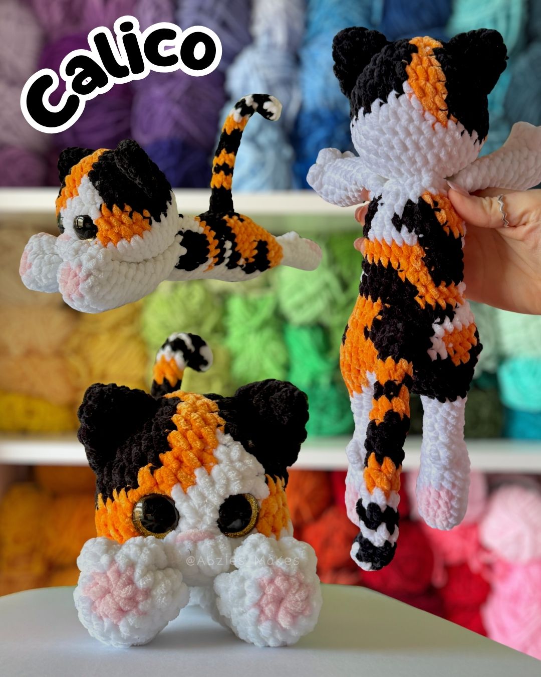 Crochet PATTERN: The Floppy Cats 5-in-1 (English)