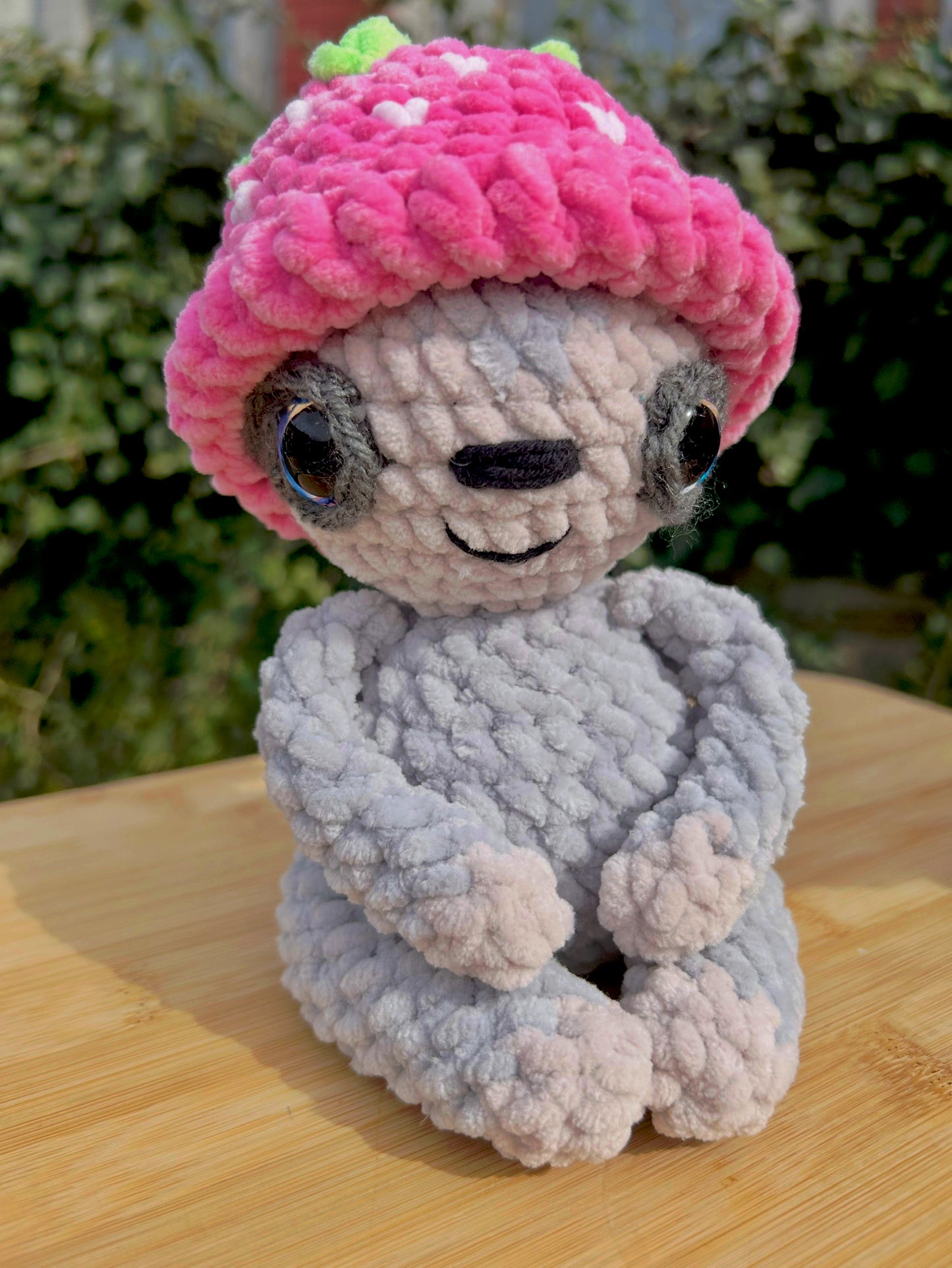 Crochet PATTERN: Stevie the Sloth, NO SEW (English)