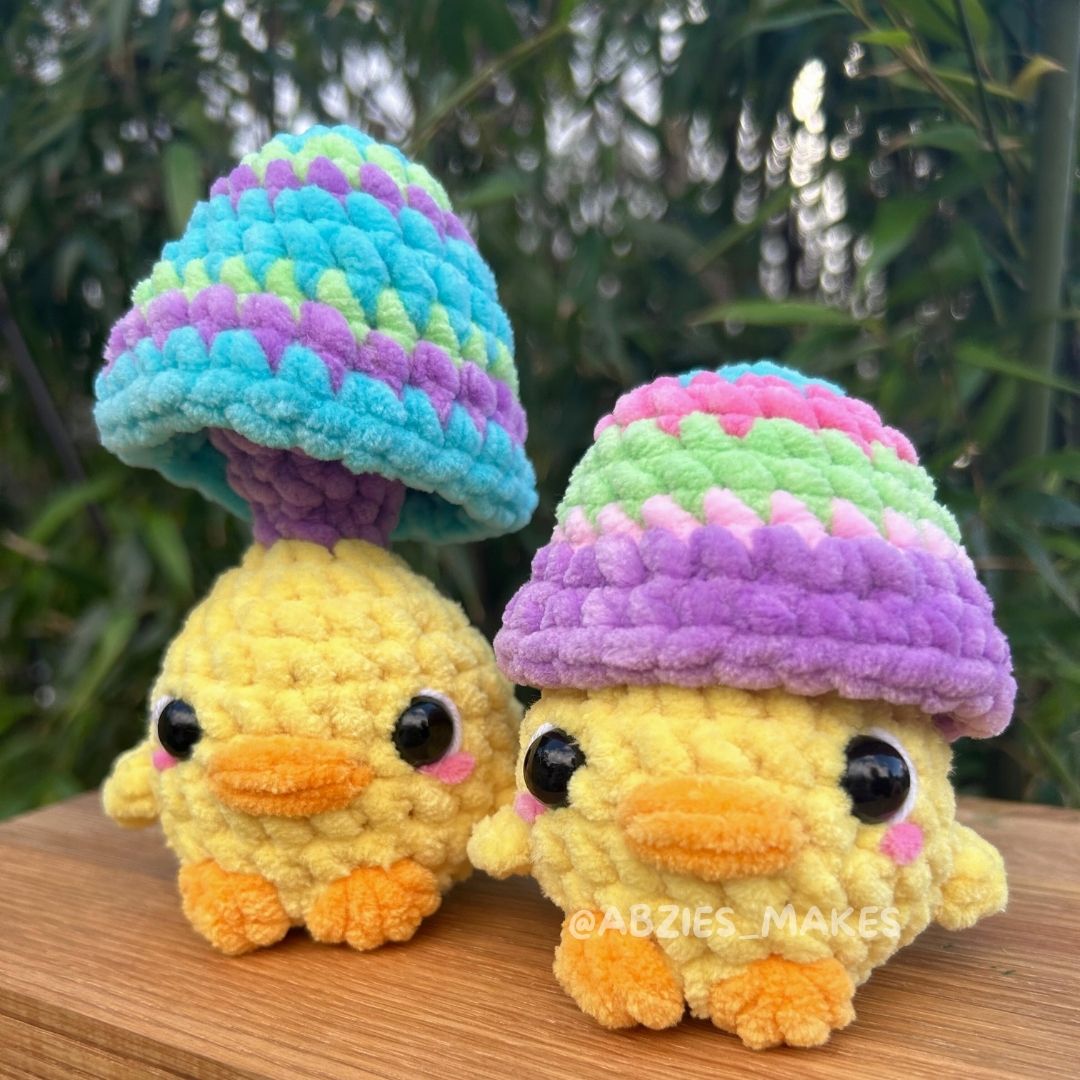 Crochet PATTERN: Easter Chick Pop, NO SEW (English)