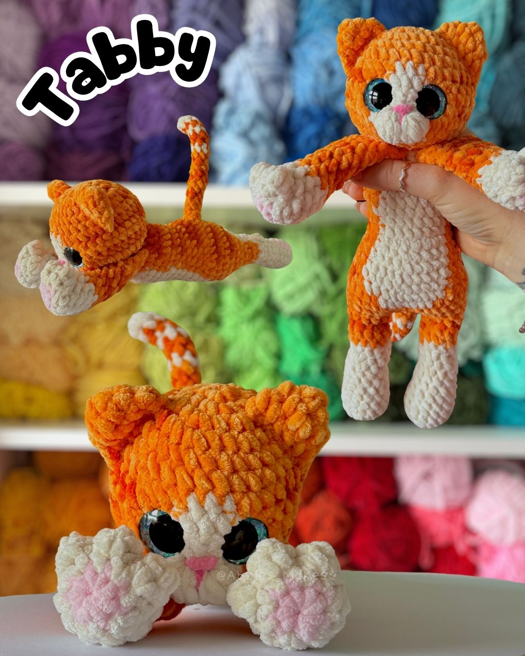 Crochet PATTERN: The Floppy Cats 5-in-1 (English)