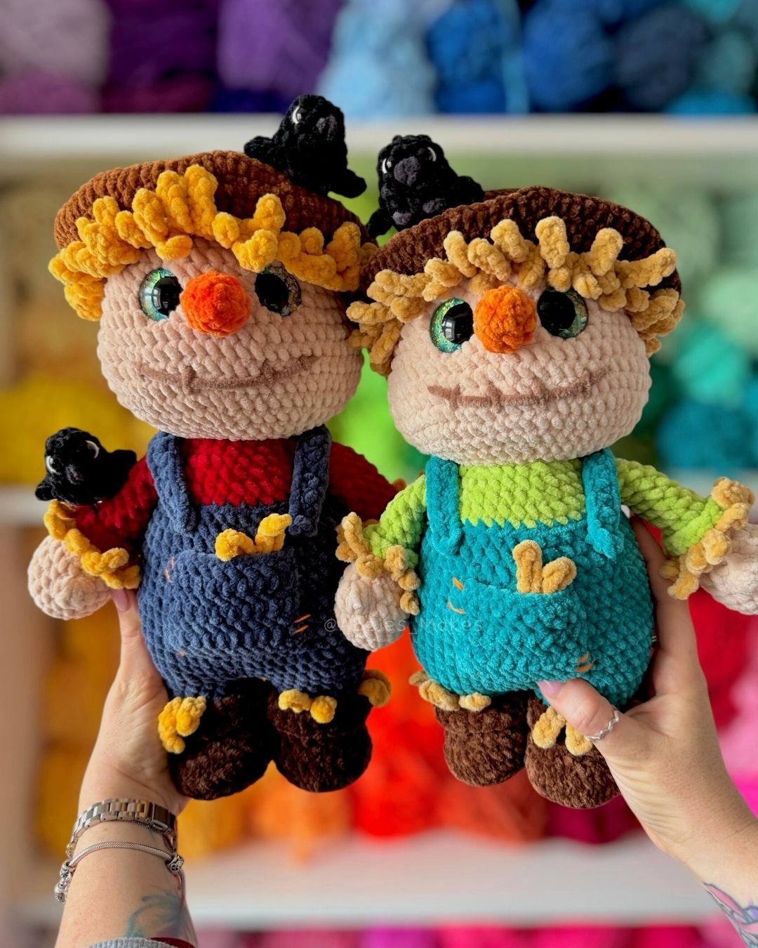 Crochet PATTERN: Stan the Scarecrow (English)