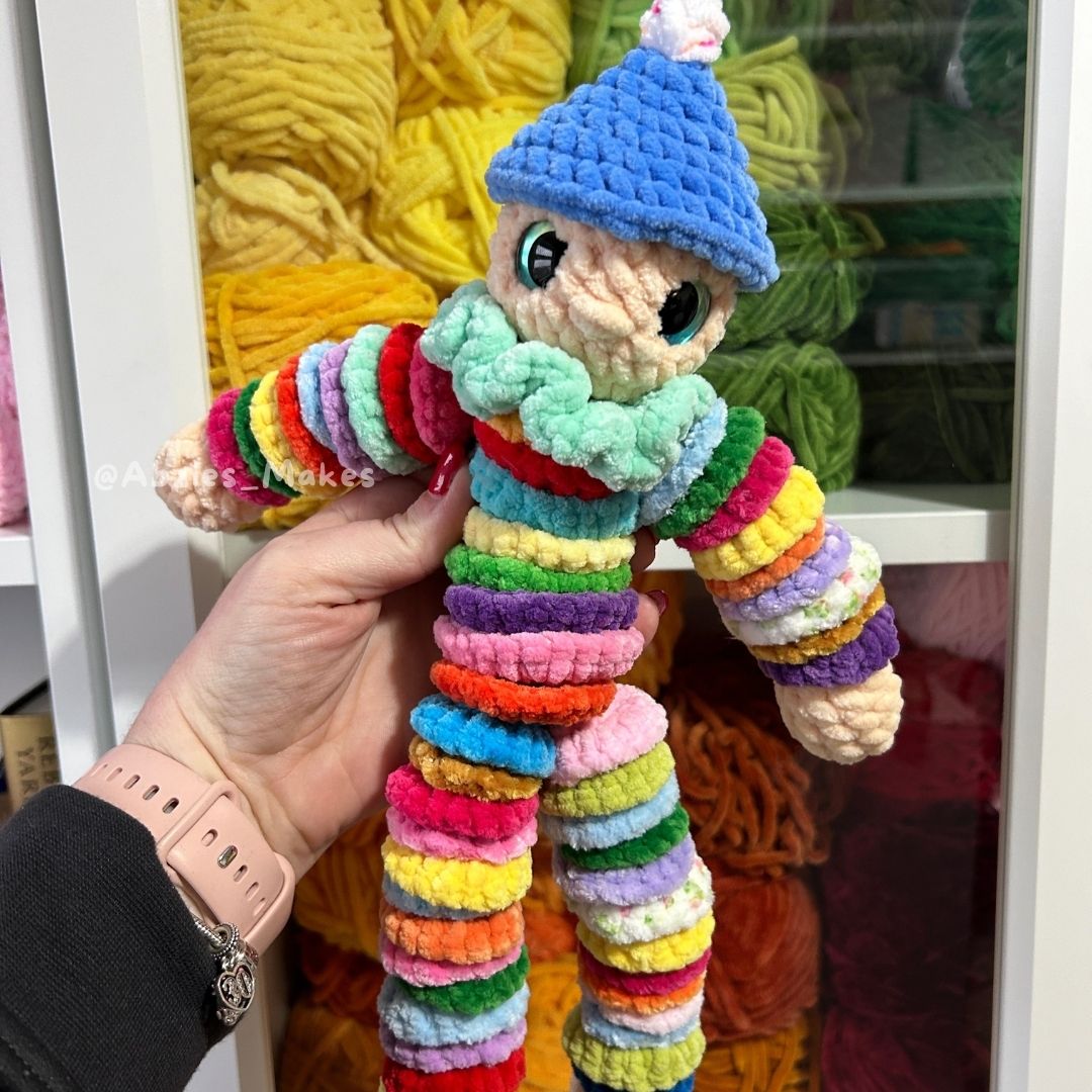 Crochet PATTERN: Yo-Yo Baby, LOW SEW (English)