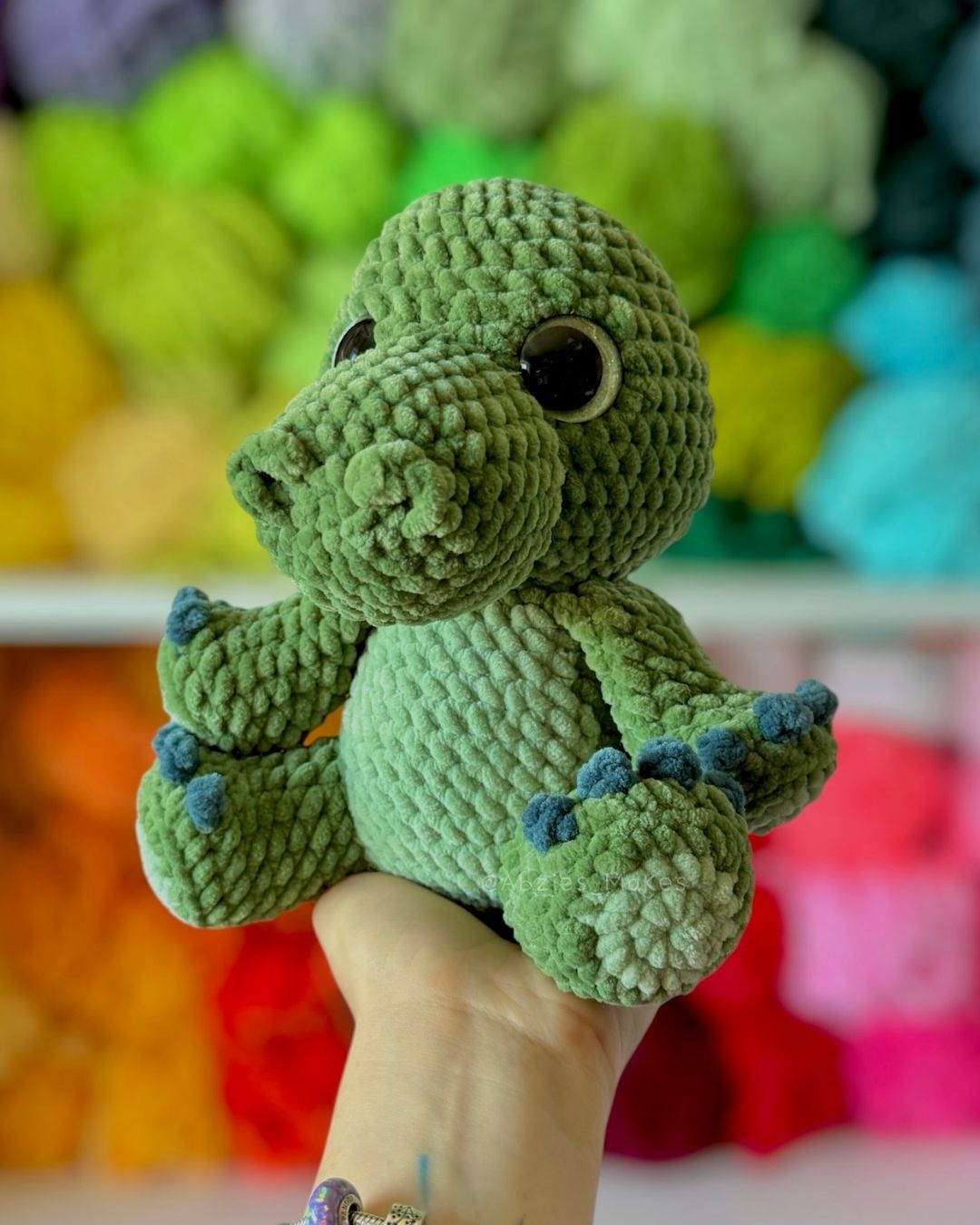 Crochet PATTERN: Rebecca the Mama Crocodile & Baby (English)