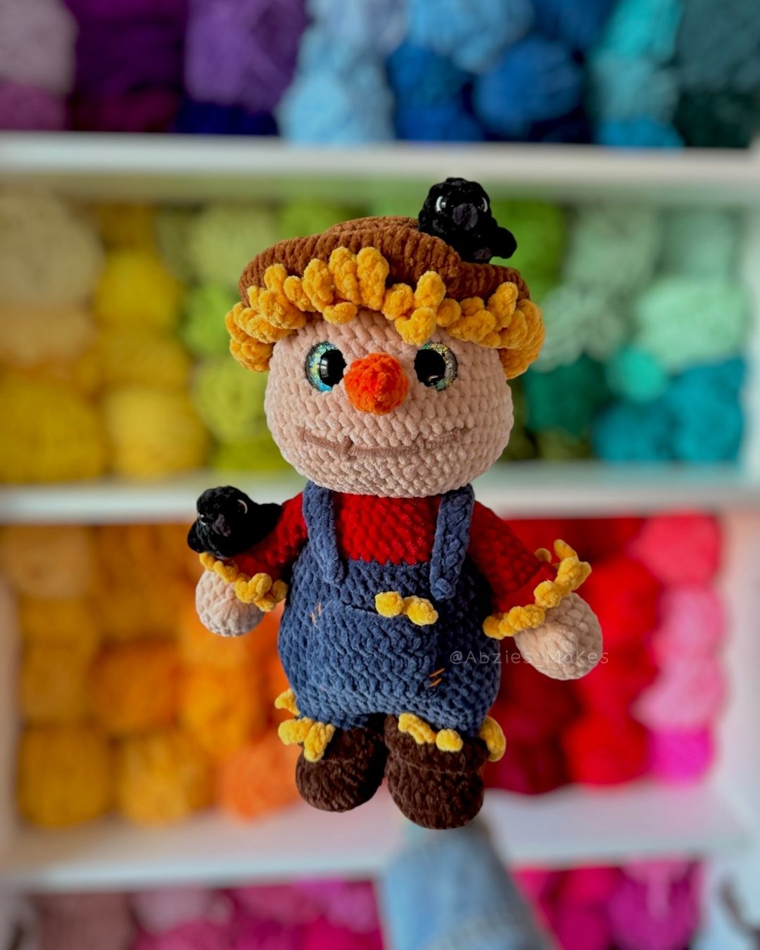 Crochet PATTERN: Stan the Scarecrow (English)