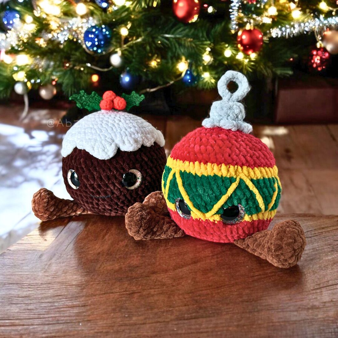Crochet MOD: Paul-ble MOD for Holly the Xmas Pud (English)