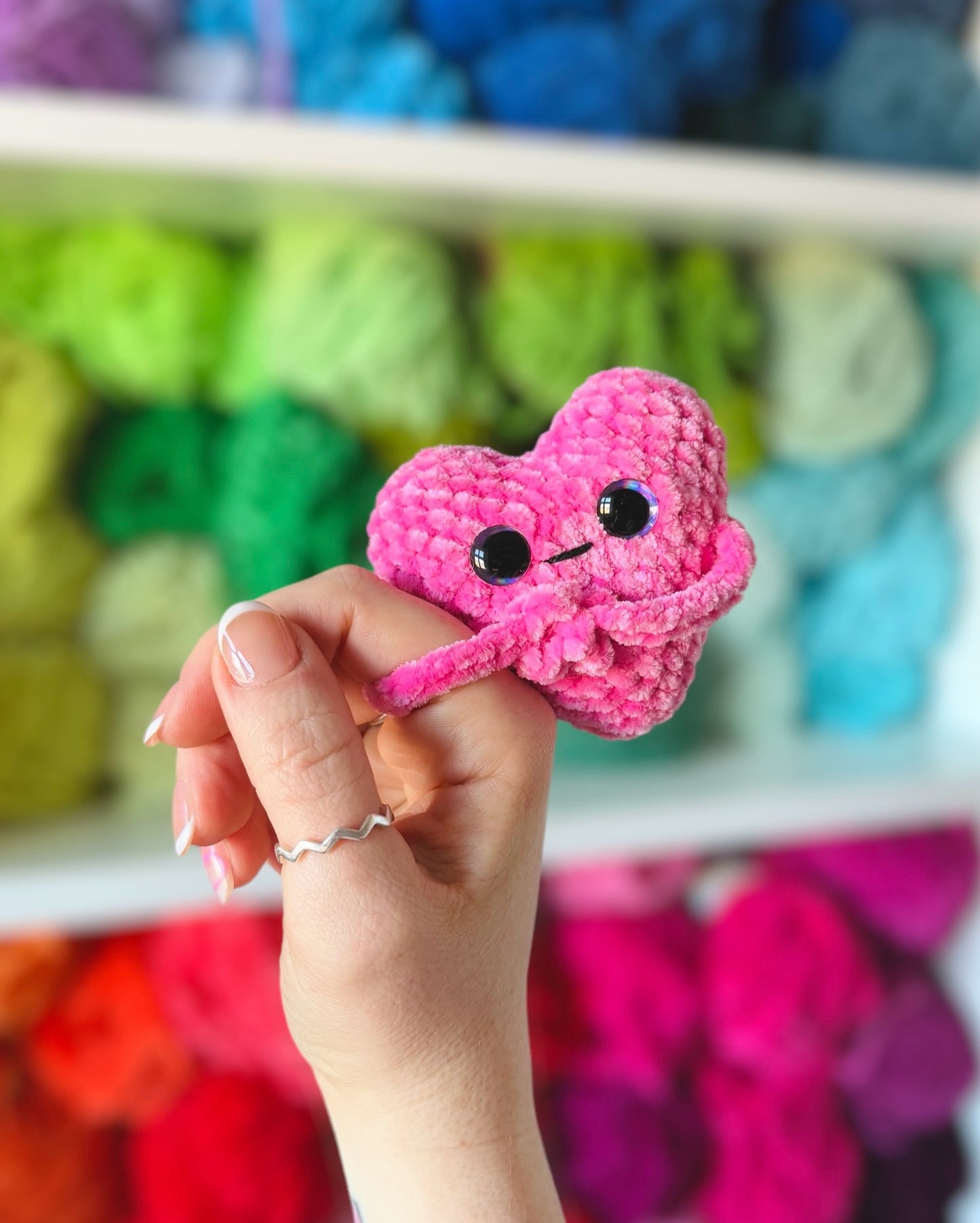 Crochet PATTERN: Pocket Huggie, NO SEW (English)