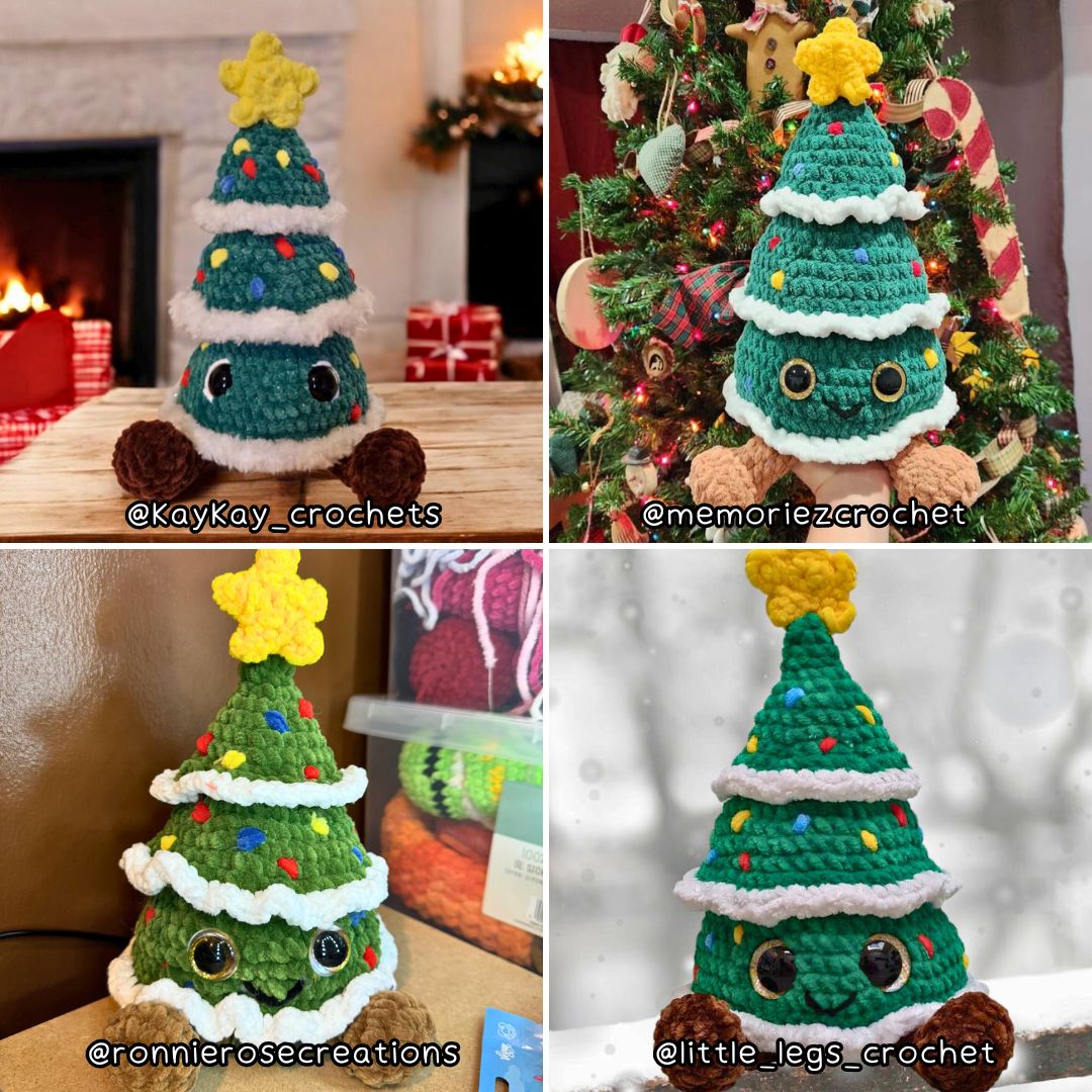 Crochet PATTERN: Noel the Christmas Tree (English)