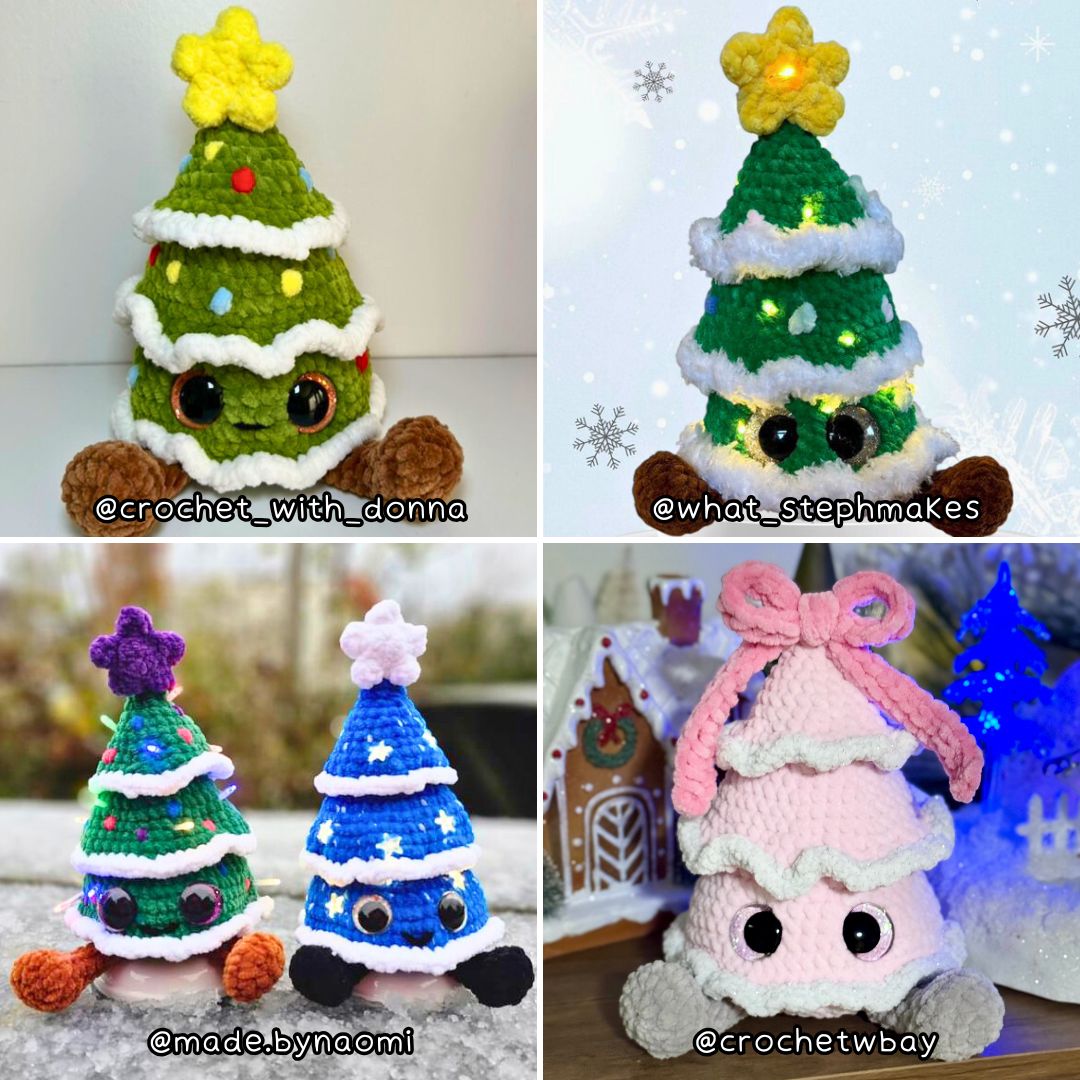 Crochet PATTERN: Noel the Christmas Tree (English)