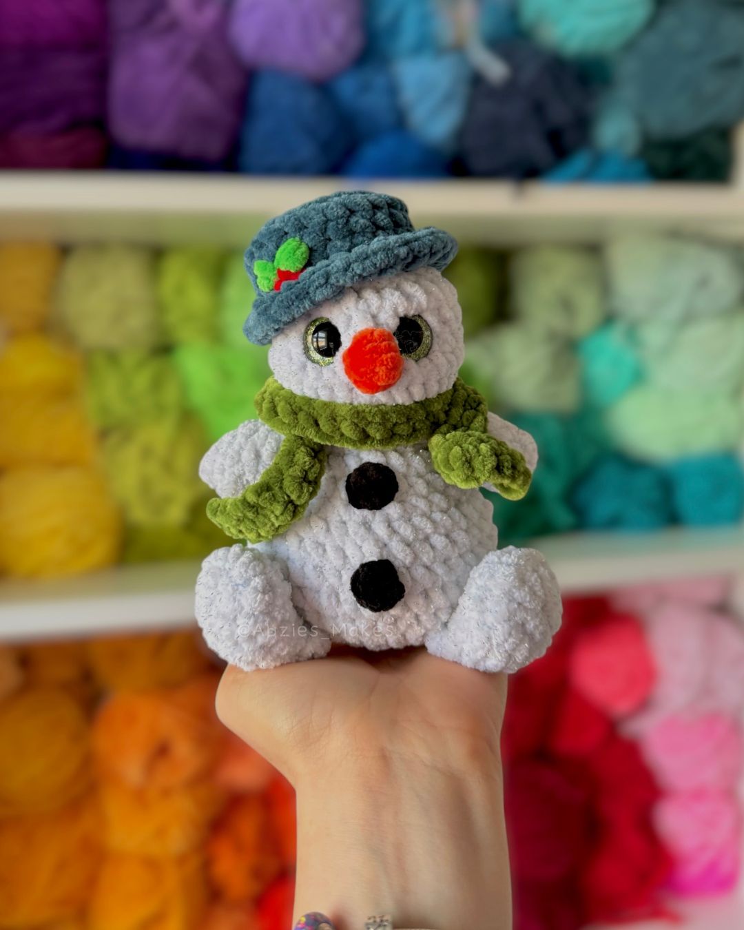 Crochet PATTERN: Christmas Palkins (English)