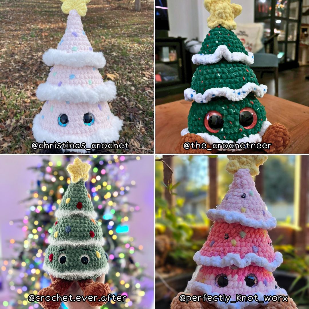 Crochet PATTERN: Noel the Christmas Tree (English)