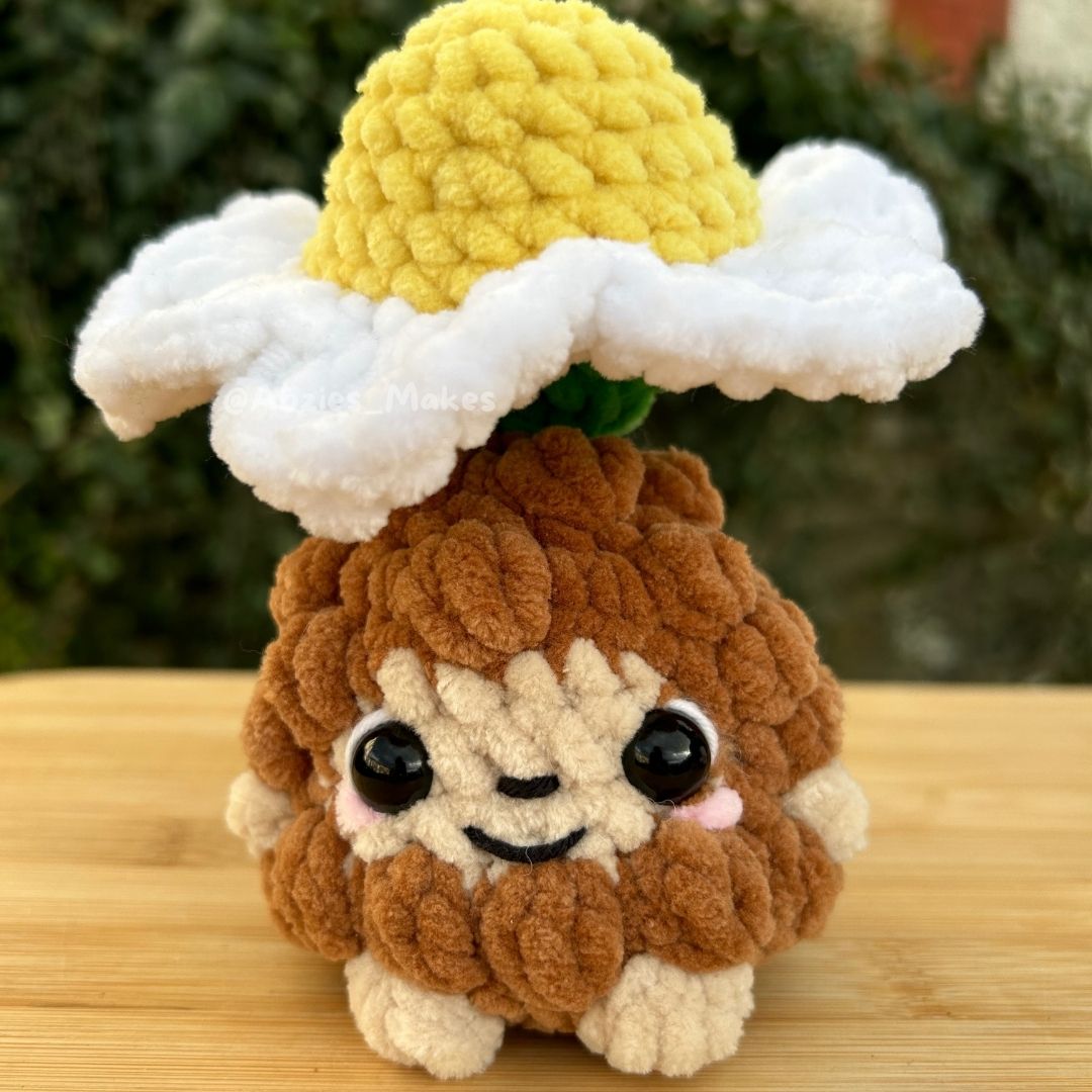 Crochet PATTERN: Spring Lamb Pop, NO SEW (English)