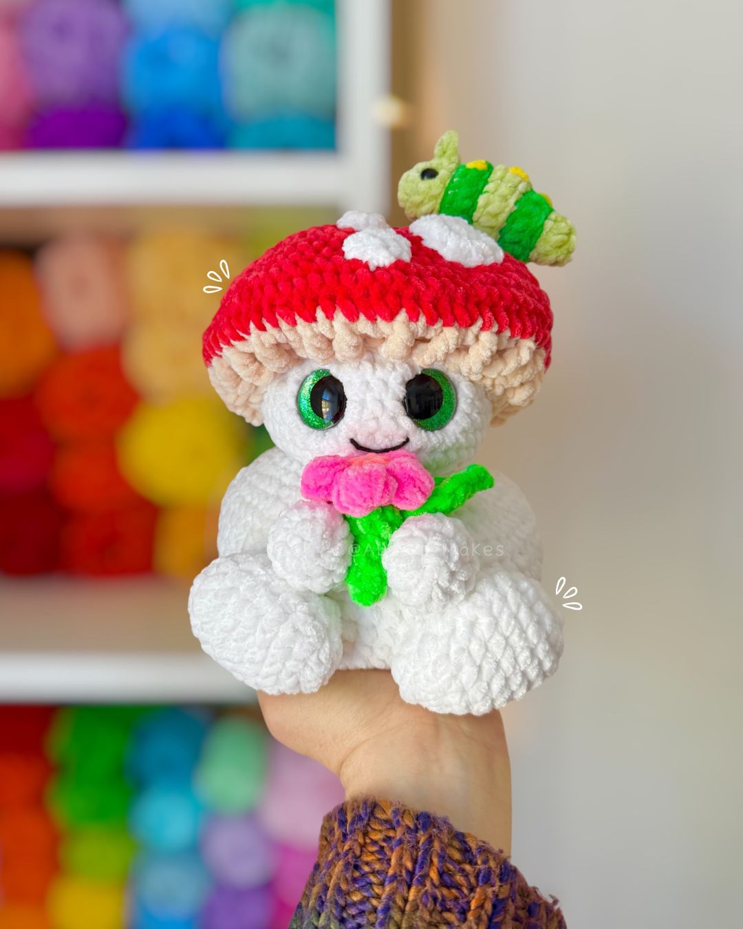 Crochet PATTERN: Millie the Mushroom (English)