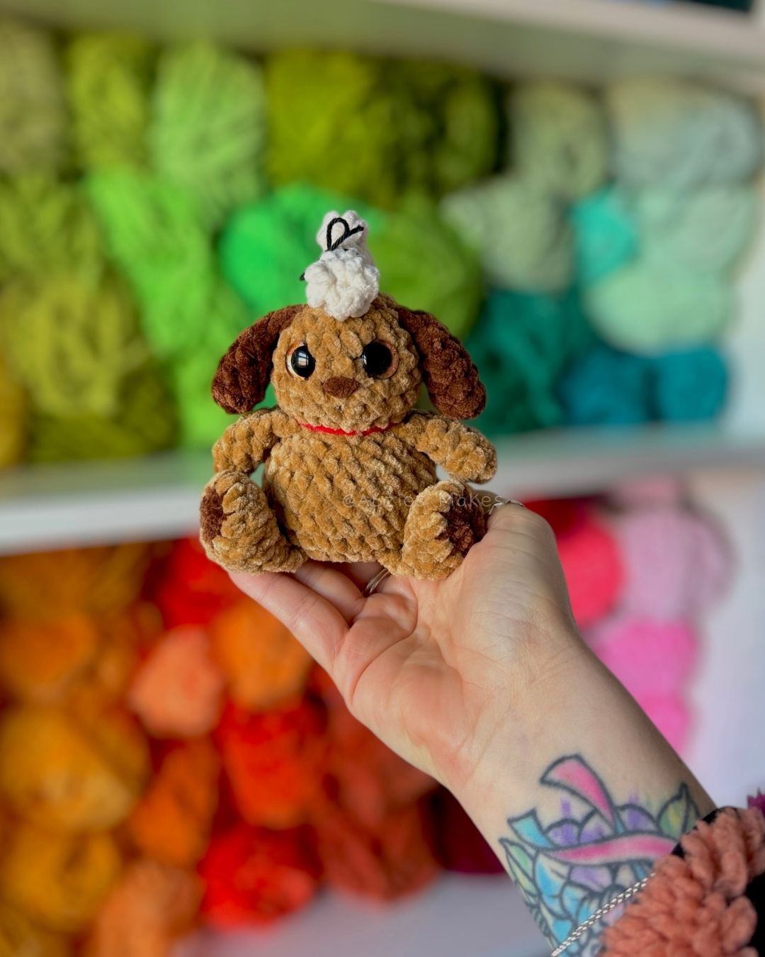 Crochet PATTERN: Meanie, Maxie and Cindie Palkin (English)