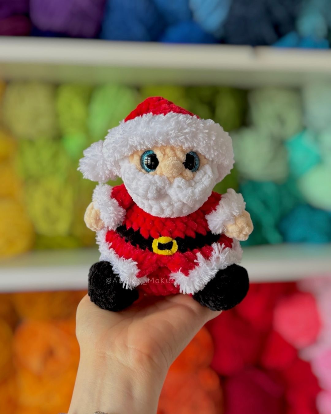 Crochet PATTERN: Christmas Palkins (English)