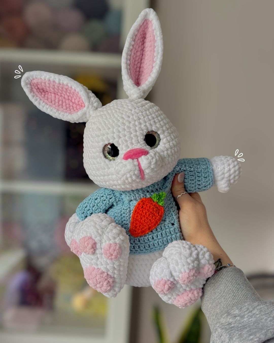 Crochet PATTERN: Esmae the Easter Bunny (English)