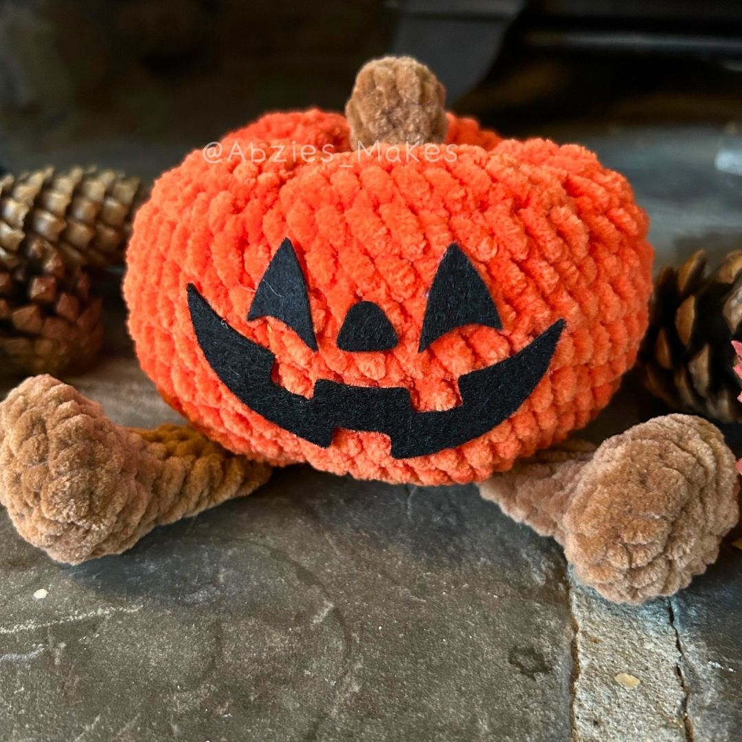 Crochet PATTERN: Jack the Pumpkin (English)