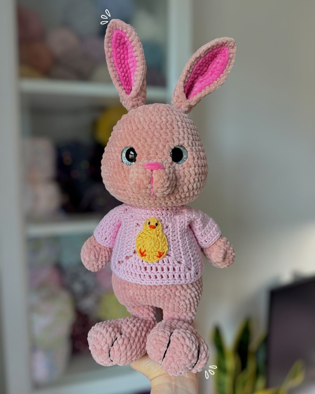Crochet PATTERN: Esmae the Easter Bunny (English)