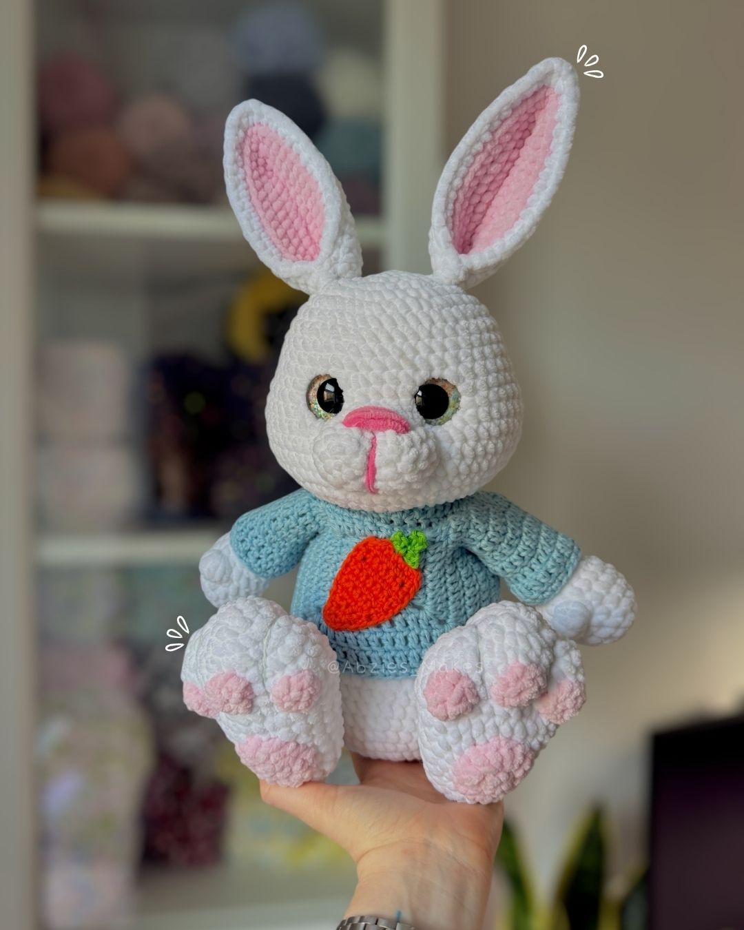 Crochet PATTERN: Esmae the Easter Bunny (English)