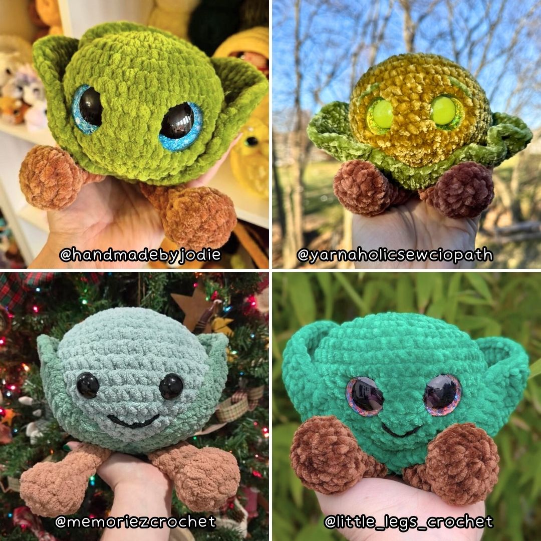 Crochet PATTERN: Russel Sprout (English)