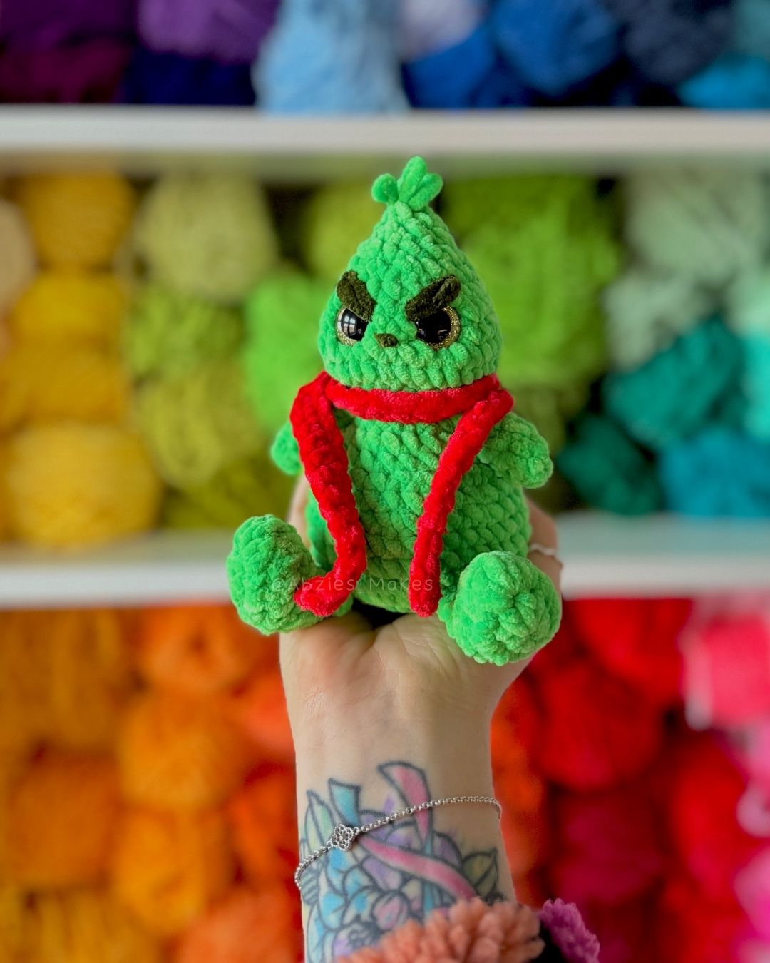 Crochet PATTERN: Meanie, Maxie and Cindie Palkin (English)