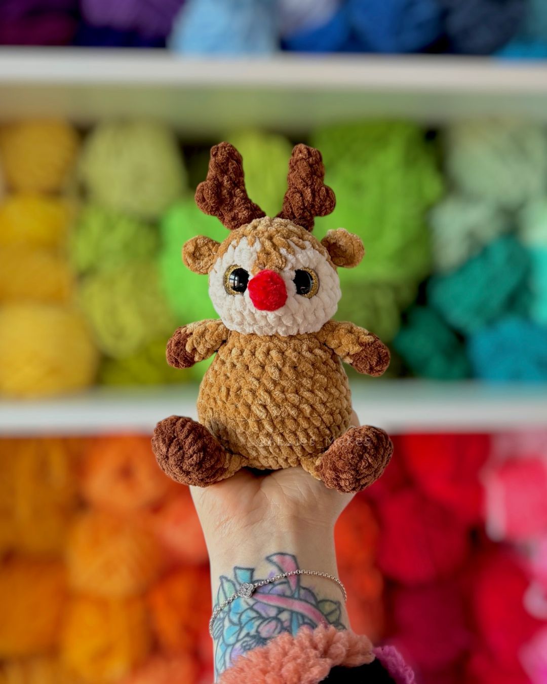 Crochet PATTERN: Christmas Palkins (English)