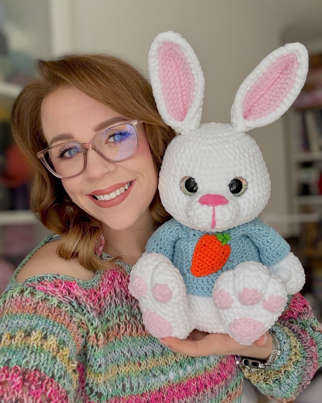 Crochet PATTERN: Esmae the Easter Bunny (English)