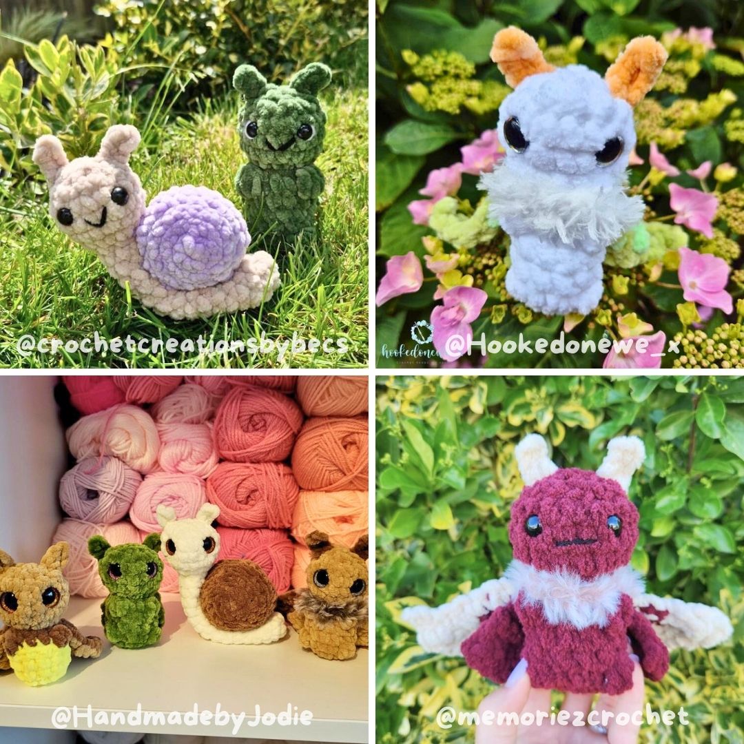 Crochet PATTERN: Insect Smols Vol 2 (English)